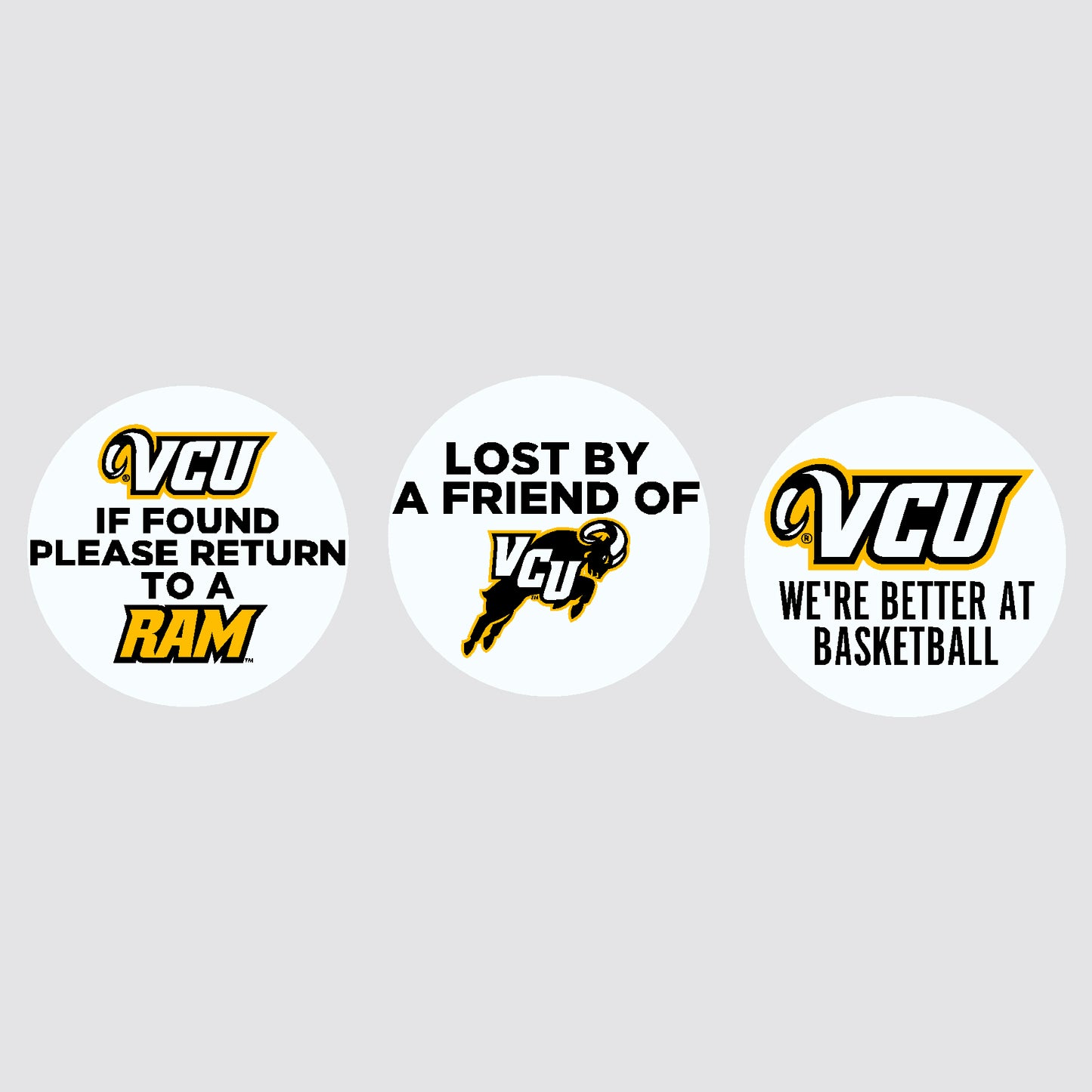 VCU Funny Golf Balls- Bulk 12 count - online only