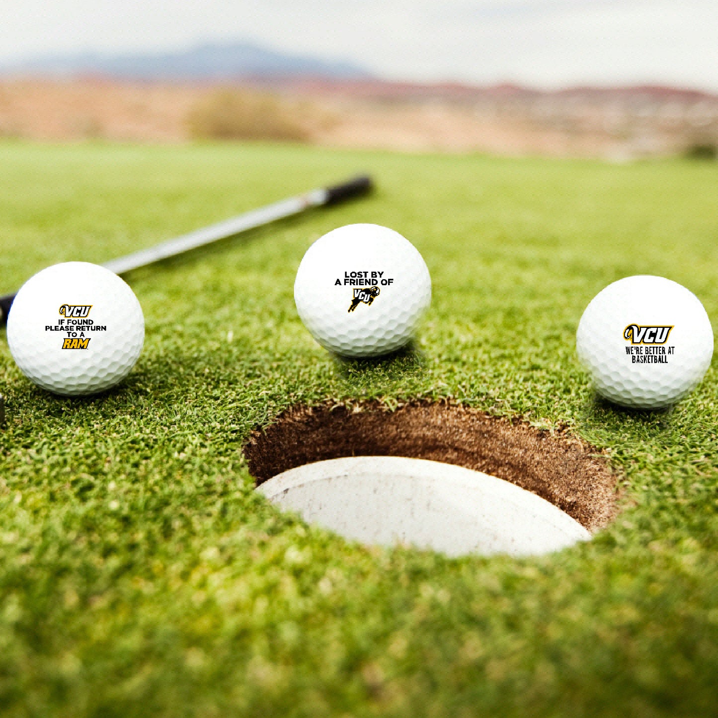 VCU Funny Golf Balls- Bulk 12 count - online only