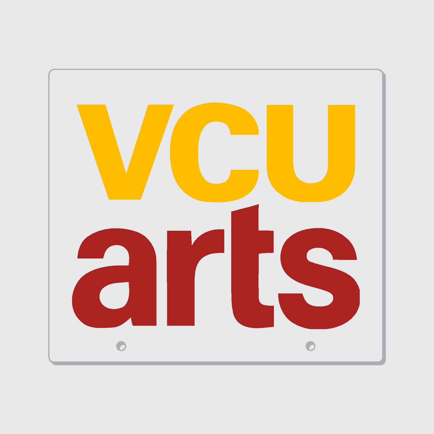 Acrylic VCUarts Standee Decorative Sign - online only