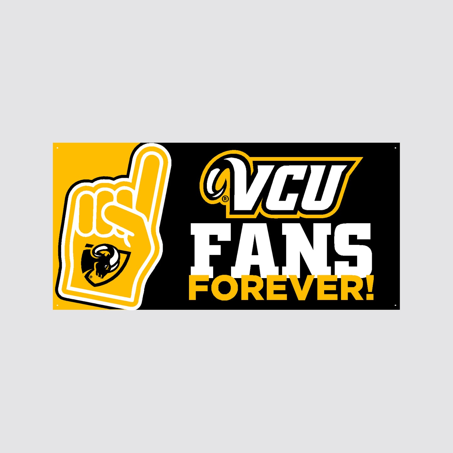 VCU Fans Forever Banner - online only