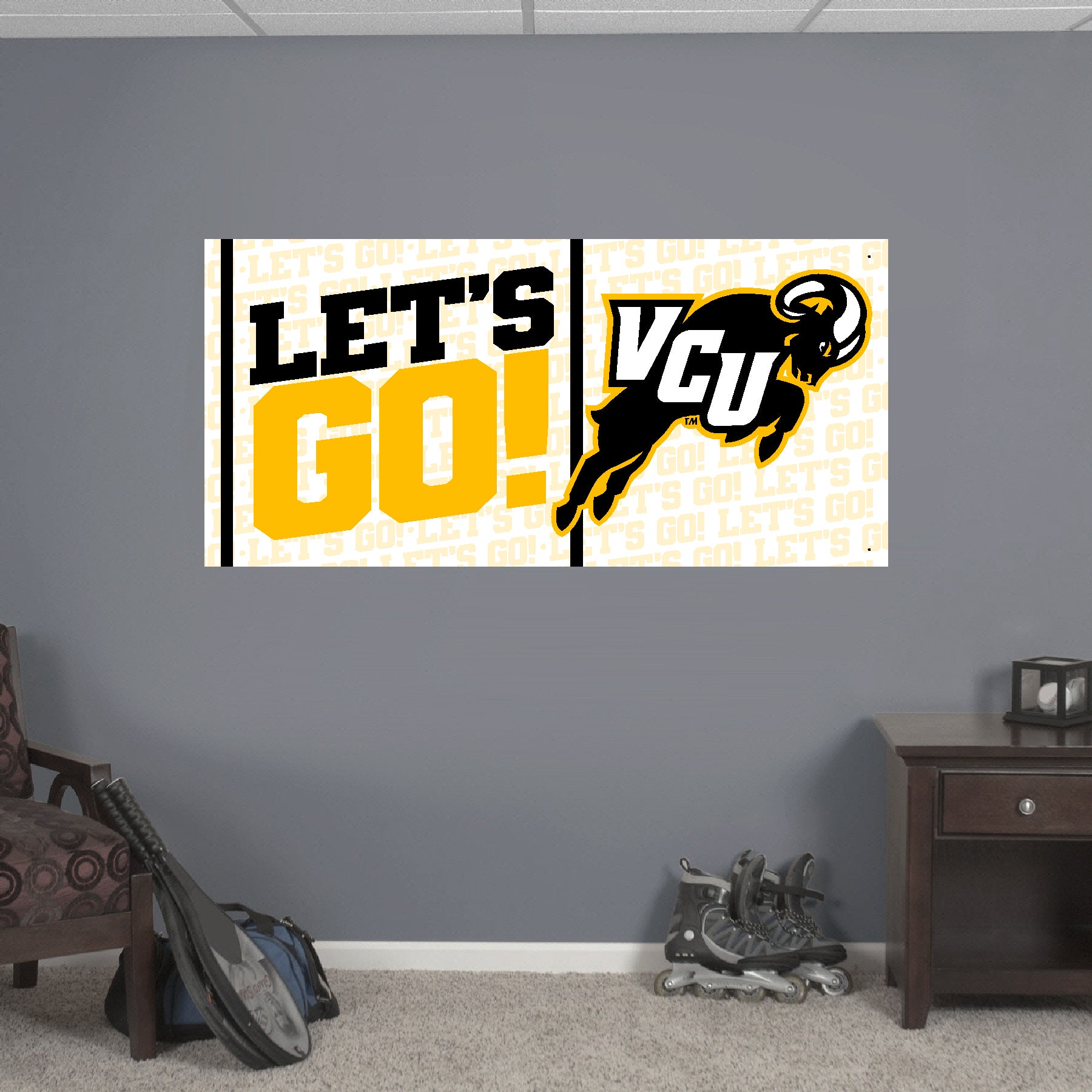 Let's Go VCU Banner - online only – VBC | Virginia Book Company