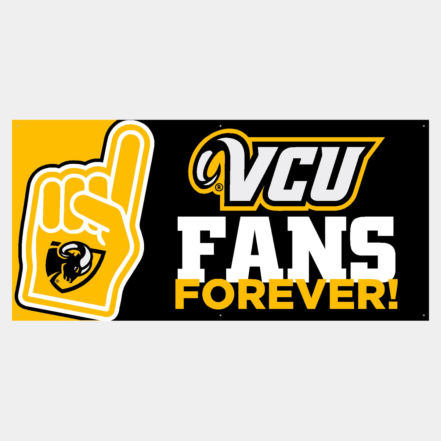 VCU Fans Forever Banner - online only