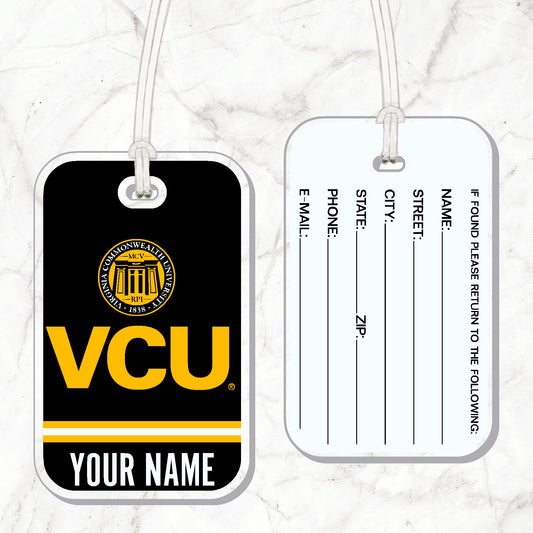 Customizable VCU Acrylic Bag Tag - online only