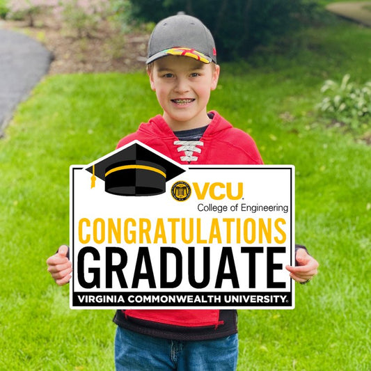 Congratulations VCU Engineering Graduate Lawn Sign - Online Only