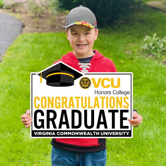 Congratulations VCU Honors College Graduate Lawn Sign - Online Only