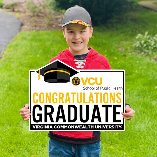 Congratulations VCU Public Health Graduate Lawn Sign - Online Only