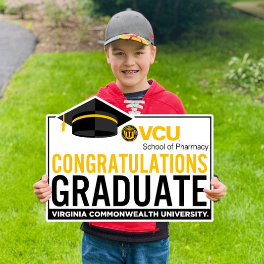 Congratulations VCU Pharmacy Graduate Lawn Sign - Online Only
