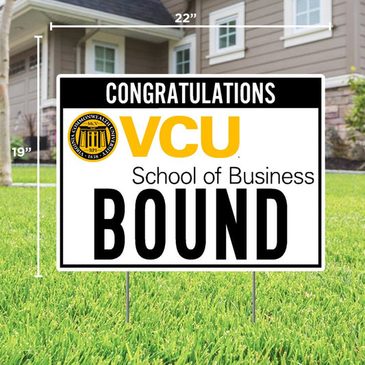 VCU Business Bound Sign