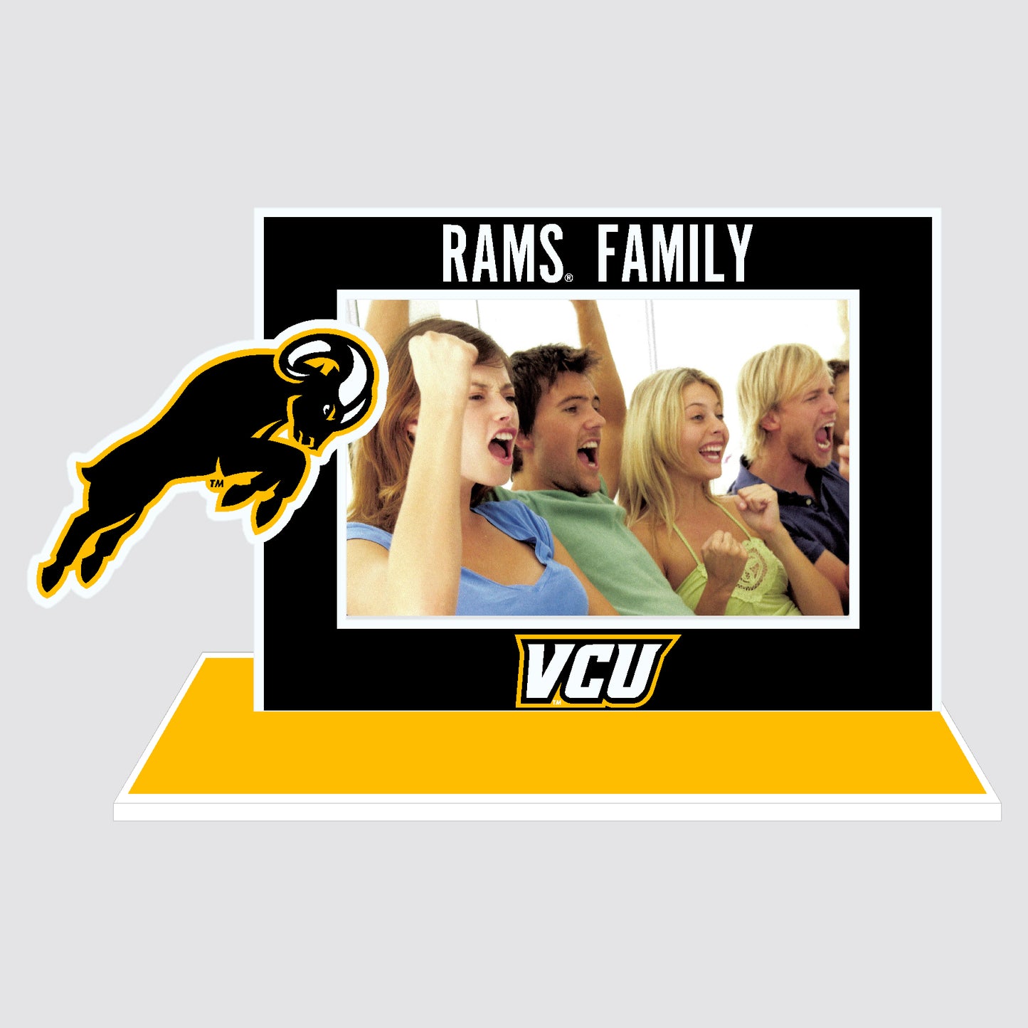 VCU Rams Family Standee Picture Frame - online only