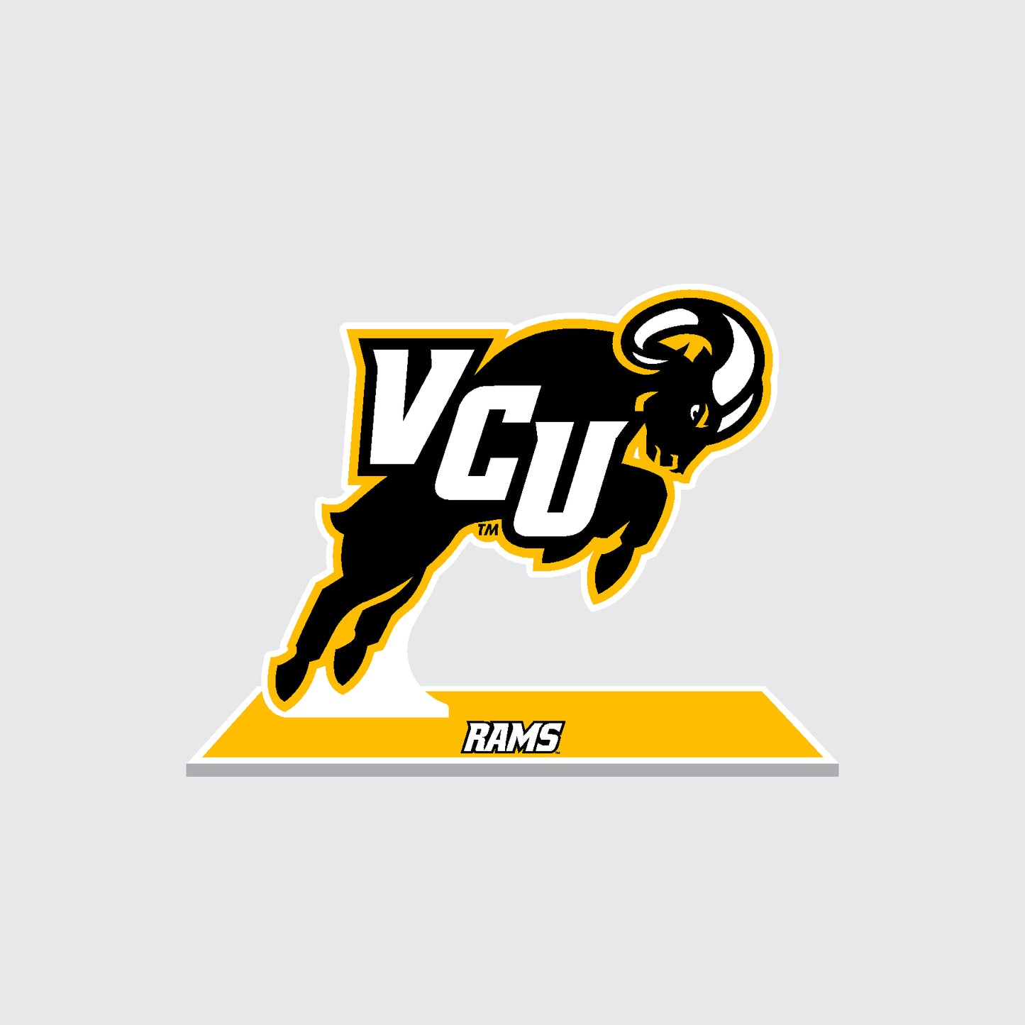 VCU Jumping Rams Standee Decorative Sign - online only