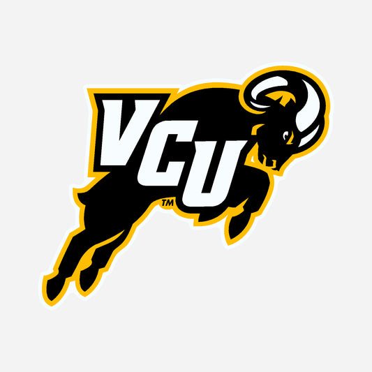 VCU Jumping Ram Wallee Sign - online only