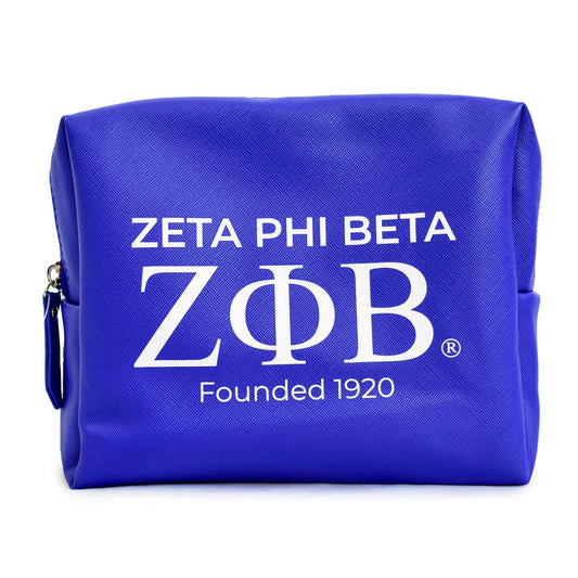 Zeta Phi Beta Makeup Bag