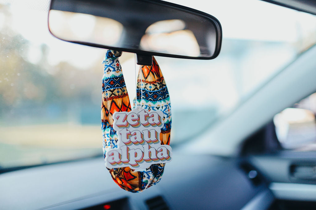 Alpha Gamma Delta - Retro Air Freshener - Bubblegum Scented - Virginia Book Company