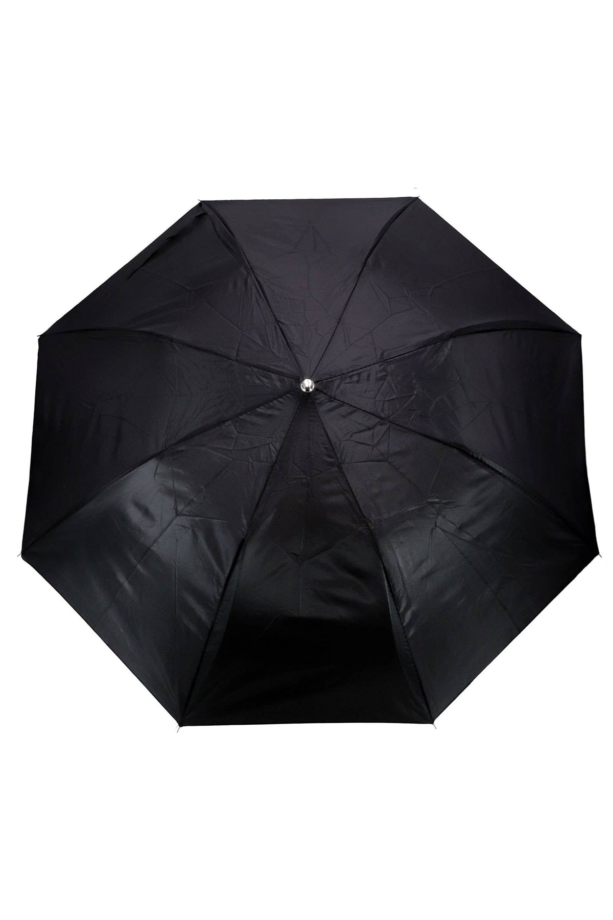 Compact Bi-fold 8-panel Hook Handle Umbrella