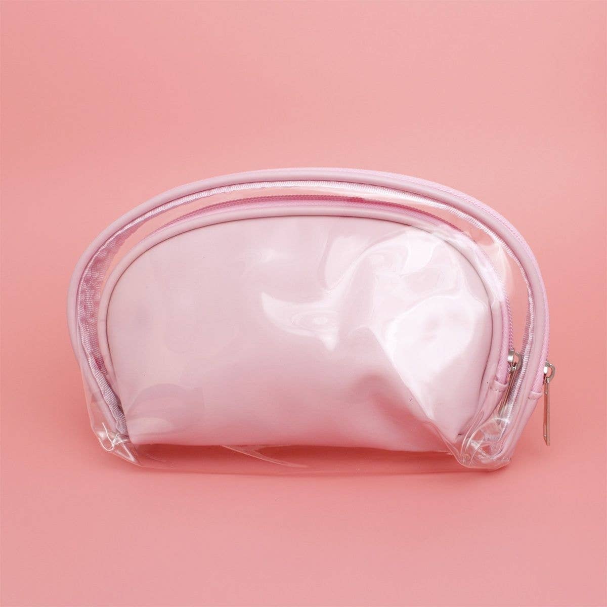AKA Alpha Kappa Alpha Sorority Pink Cosmetic Pouch Set