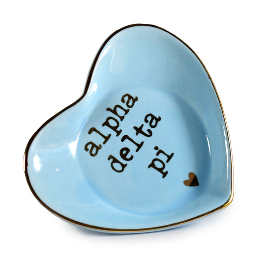 Alpha Delta Pi Ceramic Ring Dish