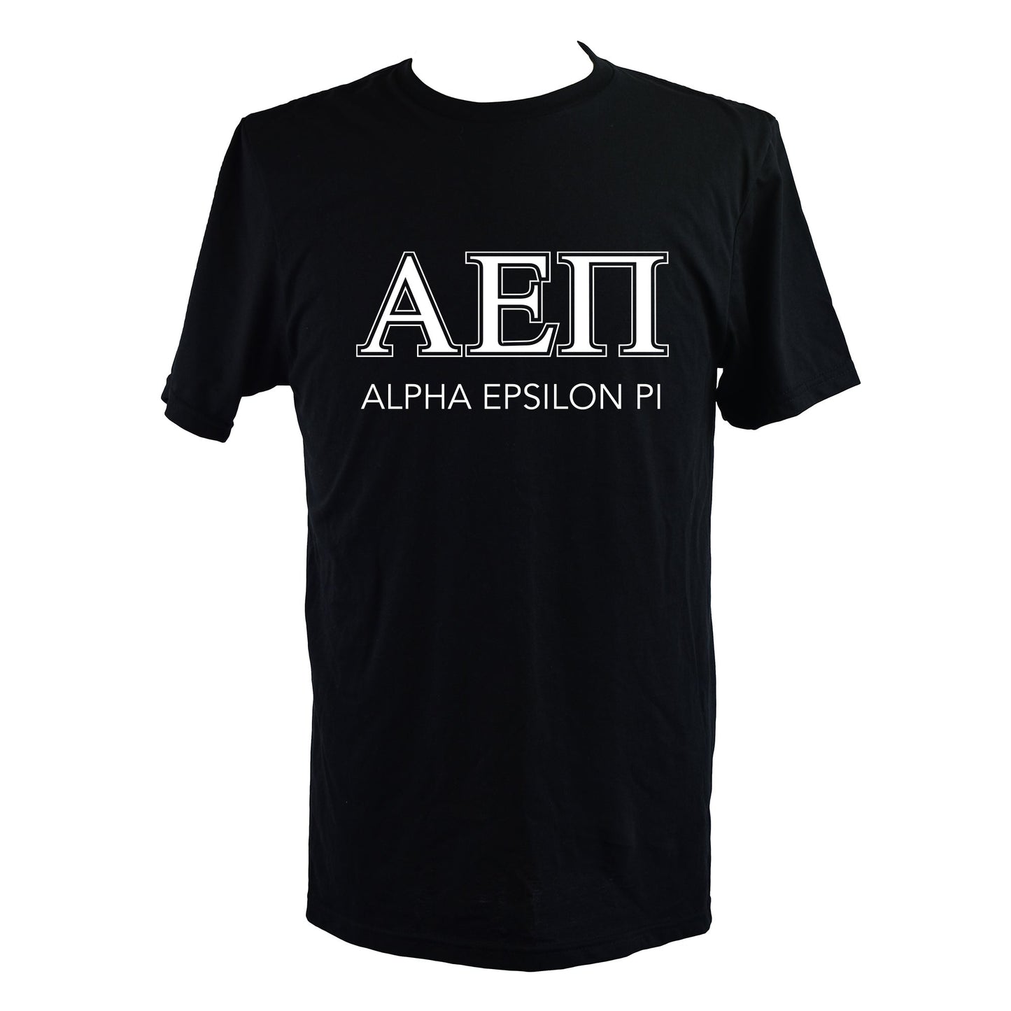 Alpha Epsilon Pi Fraternity T-Shirt- Varsity Greek Letters Design