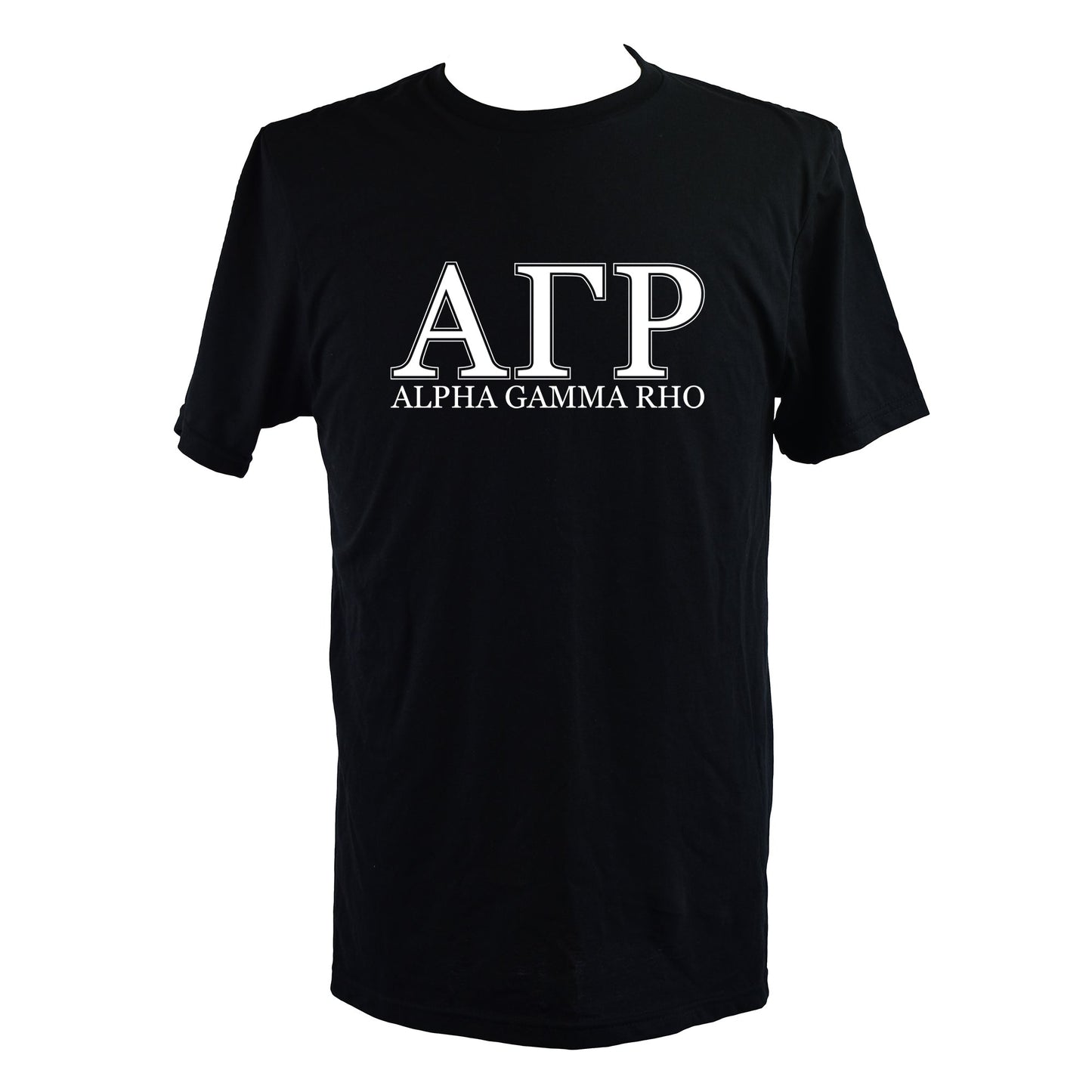 Alpha Gamma Rho Fraternity T-Shirt- Varsity Greek Letters Design