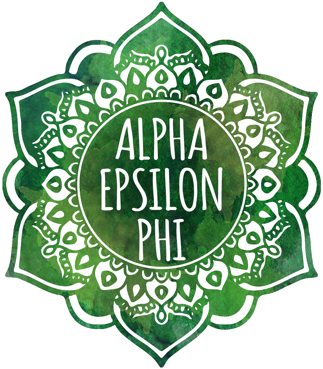 Alpha Epsilon Phi Mandala Air Freshener