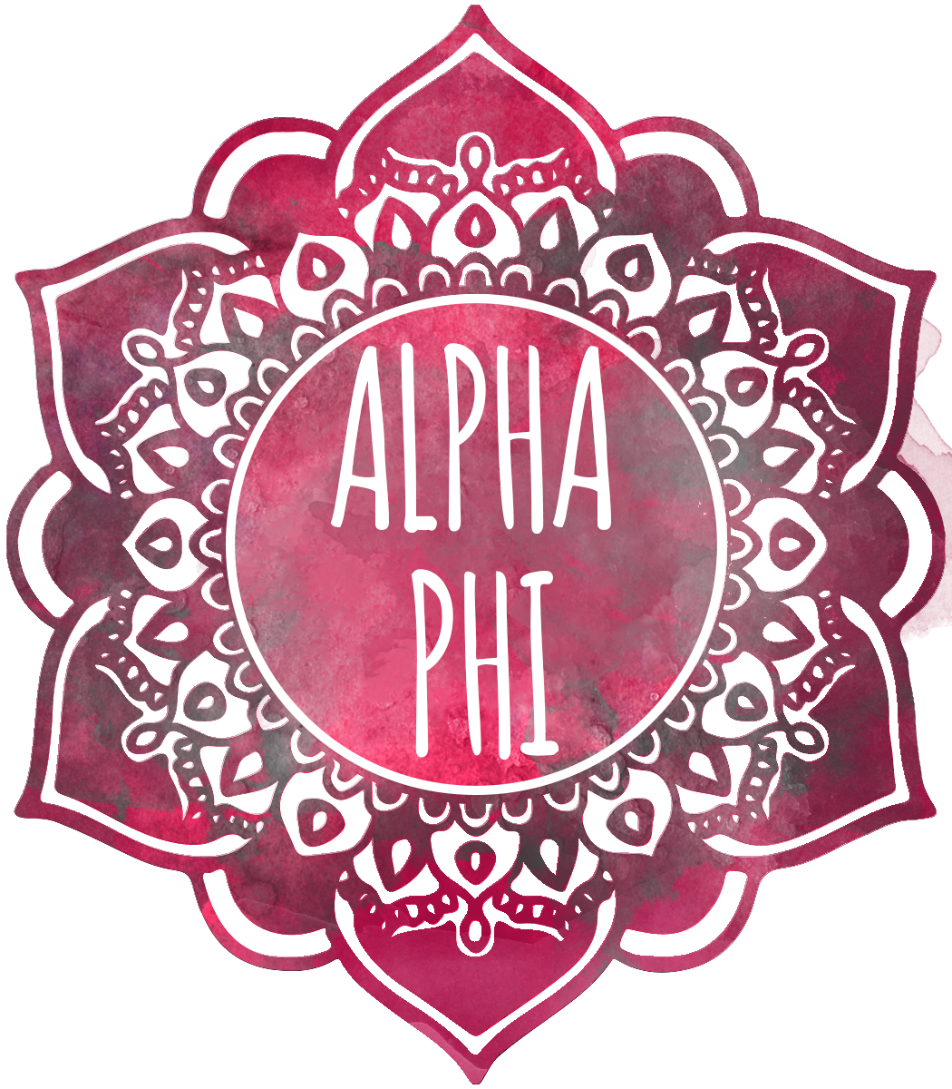 Alpha Phi Mandala Air Freshener