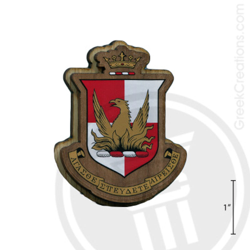 Alpha Sigma Alpha Greek Crest Peel - N - Stick