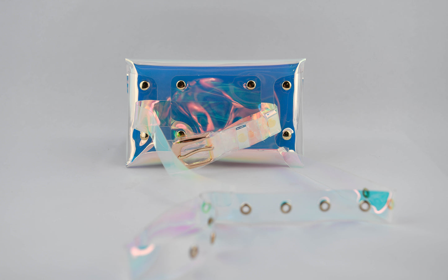 Kappa Delta Holographic Belted Fanny Pack