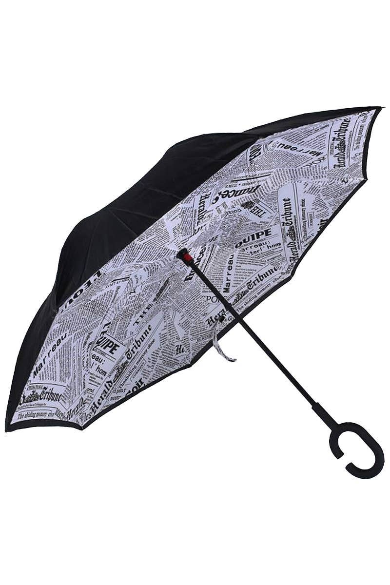 Various Print Inside-out Double Canopy Umbrella
