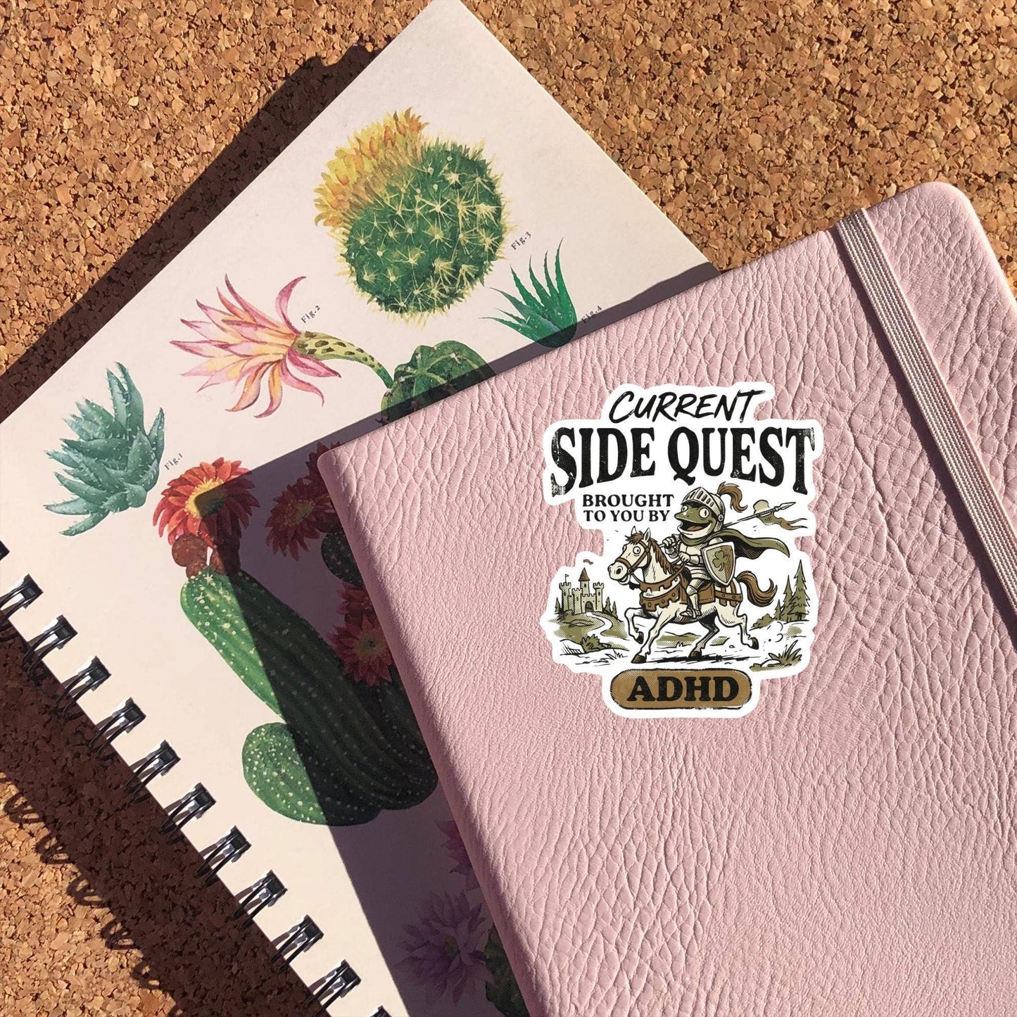 Current Side Quest Brought To You By ADHD Sticker