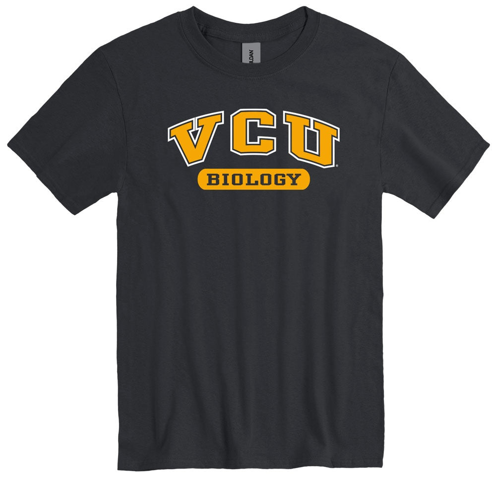 VCU Biology Black T-shirt