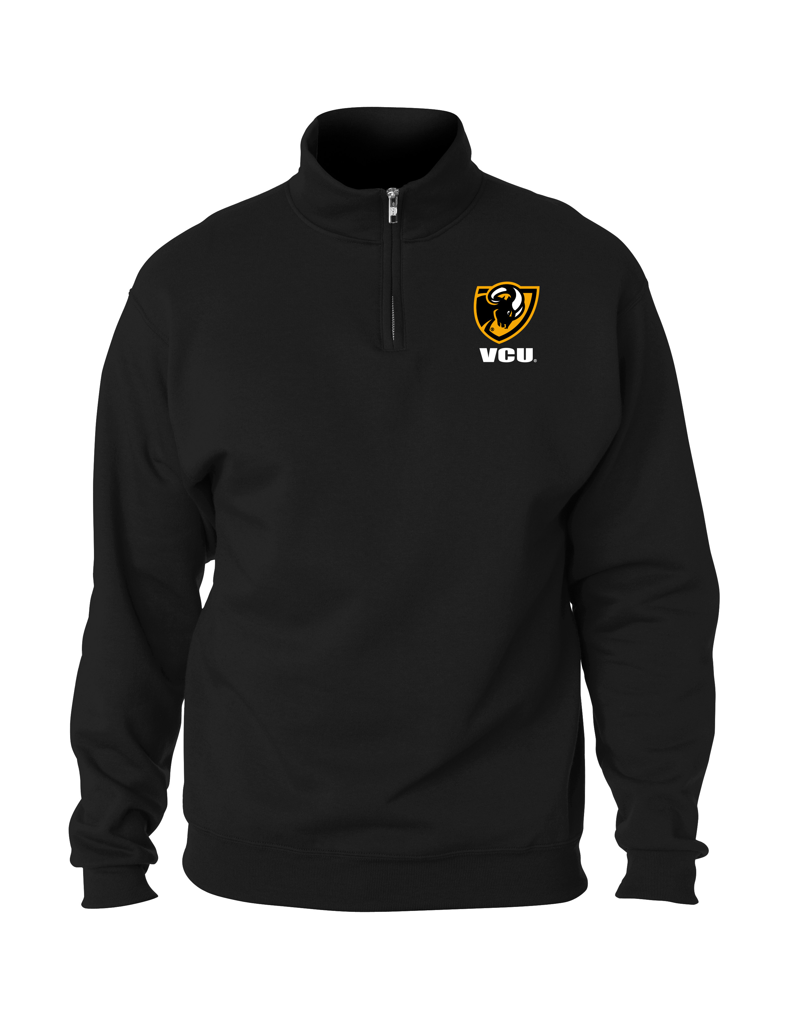 Nike Youth VCU Rams Black Club Fleece Pullover Hoodie