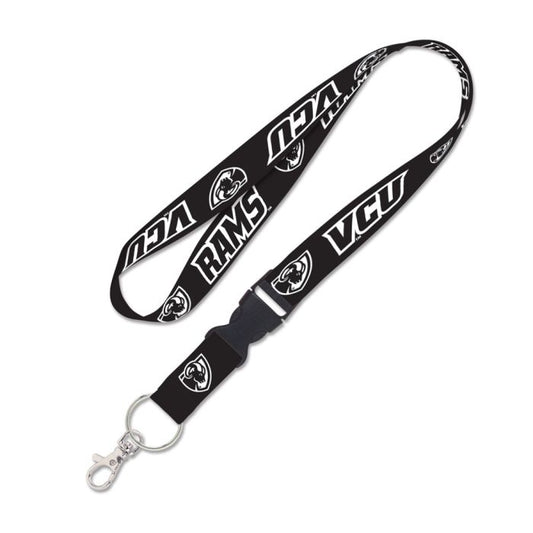 VCU Rams Lanyard w/detachable buckle 1"