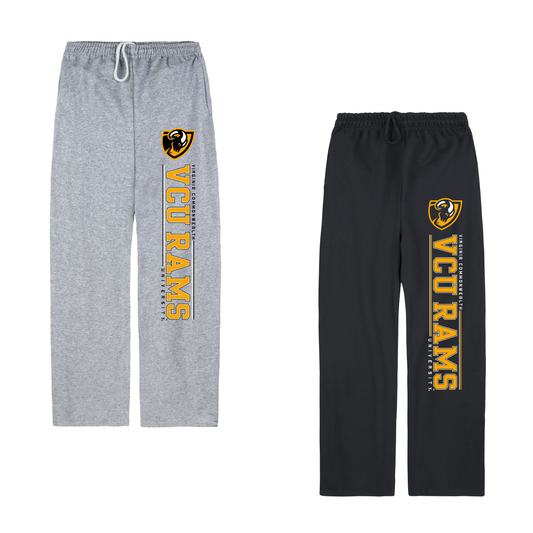 VCU Open Bottom Sweatpants