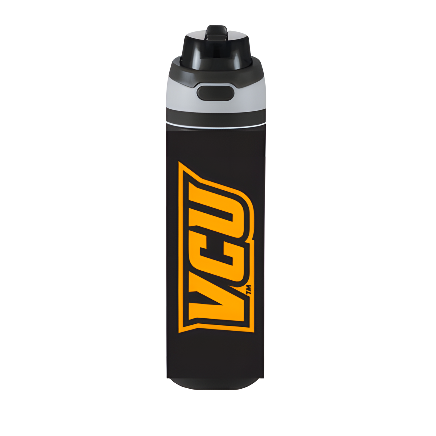 VCU 28 oz. Black Flip Top Stainless Bottle