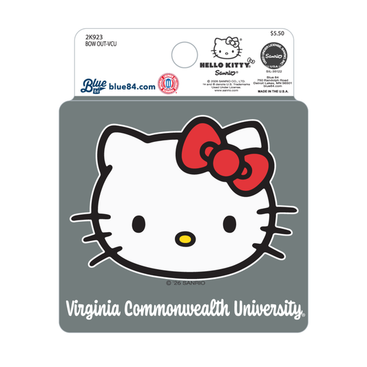 VCU Hello Kitty Bow Out Sticker