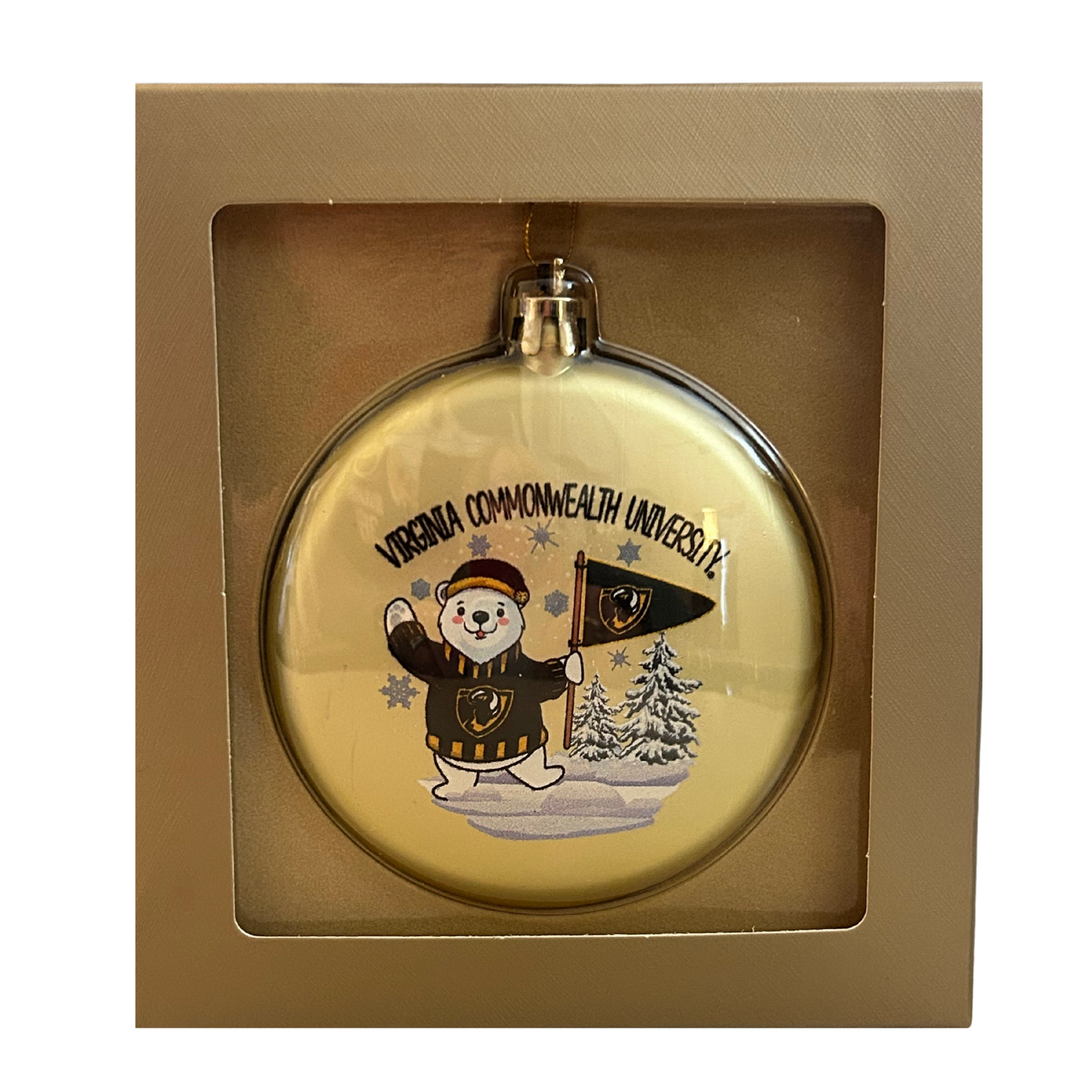 VCU Rodney & Beanie Gift Set-Holiday Wrapped