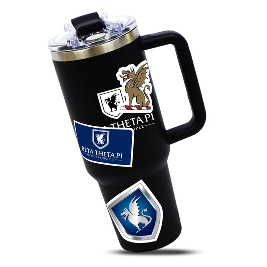 Beta Theta Pi Fraternity Brand Focus Sticker Sheet