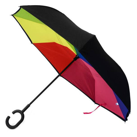 Rainbow Inverted Umbrella