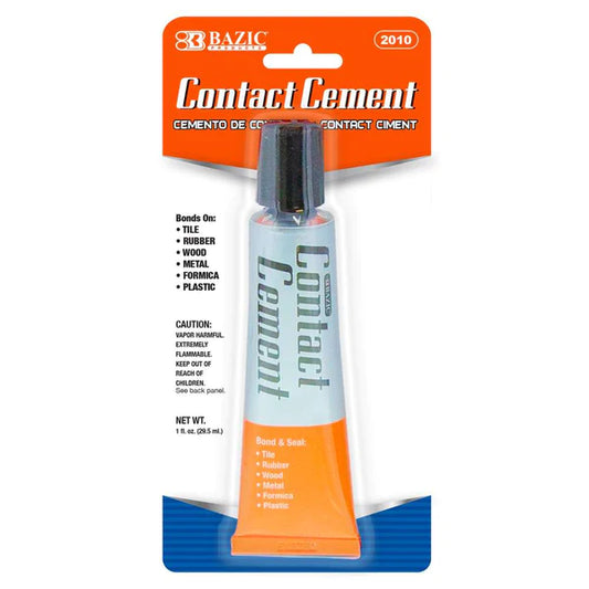 1 FL OZ (30 mL) Contact Cement Adhesive