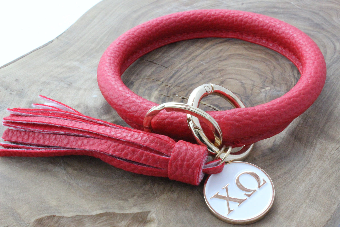 Chi Omega Bangle Sorority Keychain