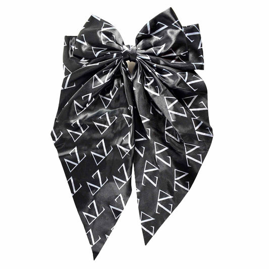 Delta Zeta Greek Letters Hair Bow
