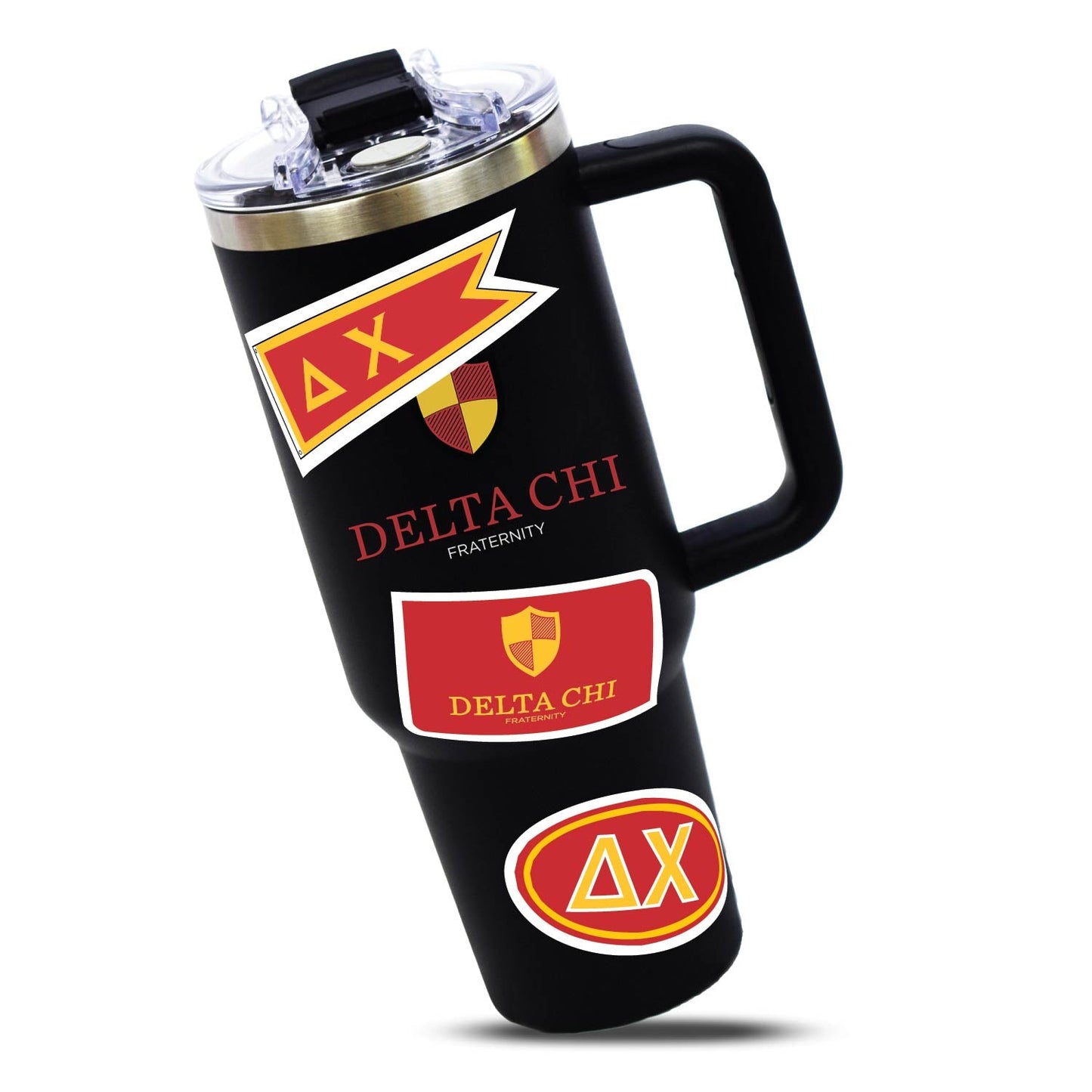 Delta Chi Fraternity Brand Focus Sticker Sheet
