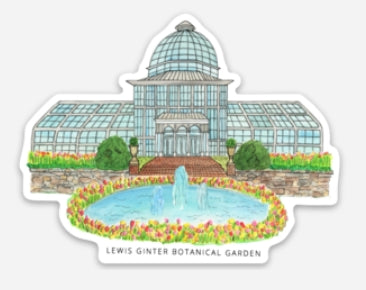 Lewis Ginter Botanical Garden Sticker