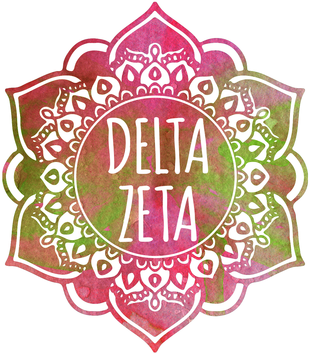 Delta Zeta Mandala Air Freshener