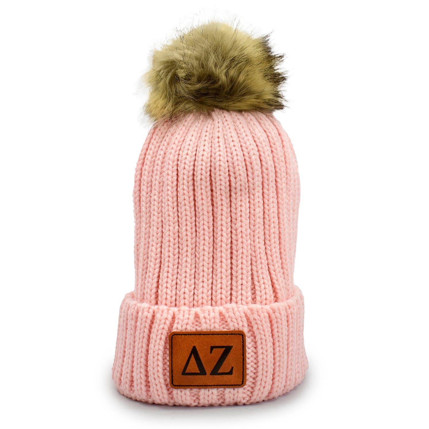Delta Zeta Pom Pom Beanie Hat