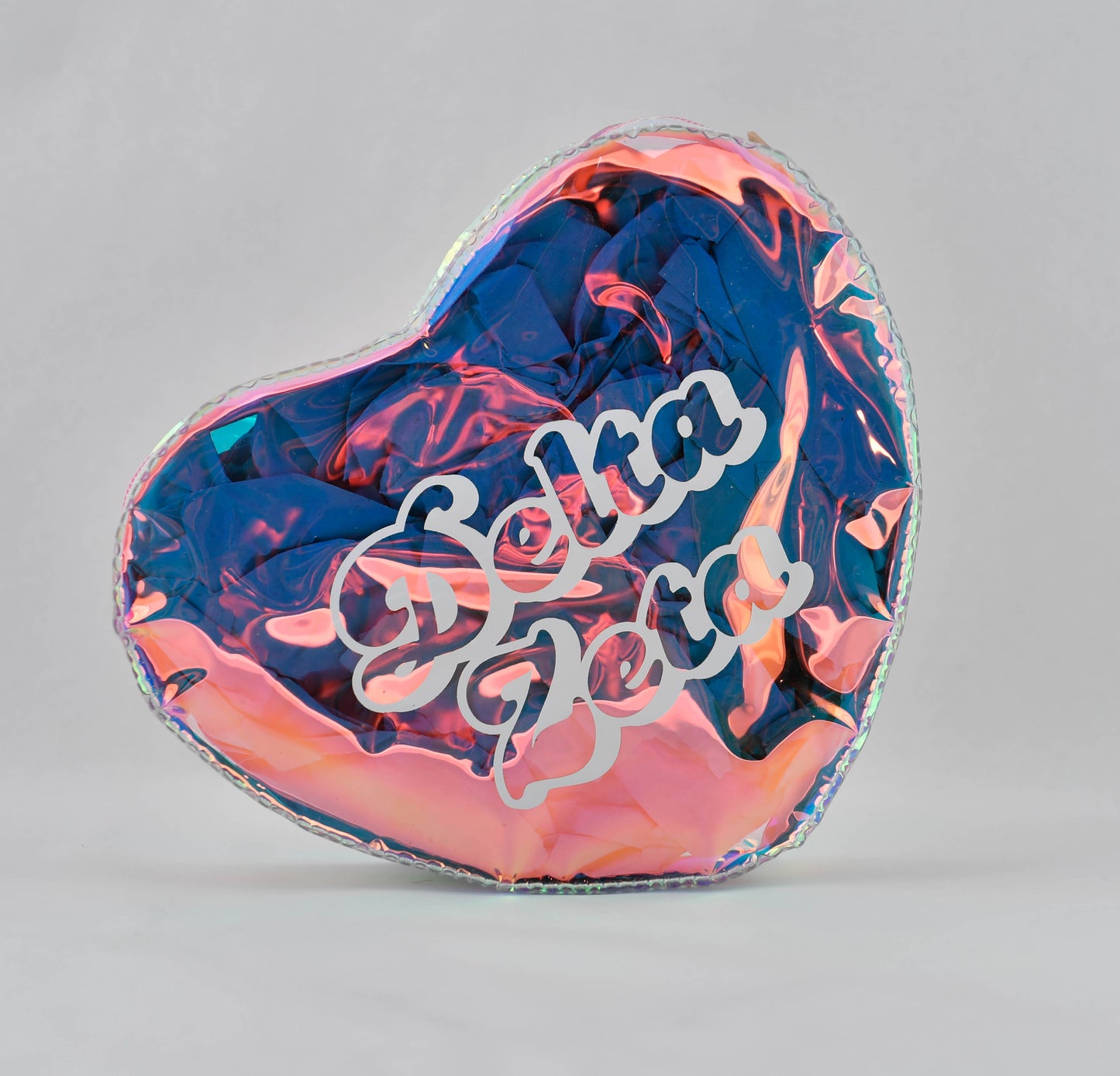 Delta Zeta Heart Shaped Makeup Bag