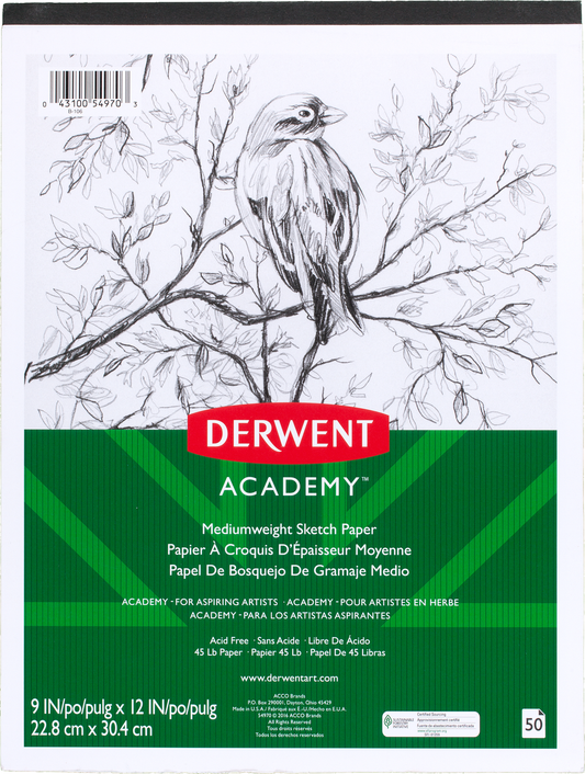 Mead Derwent Academy Sketch Pad - Virginia Book Company