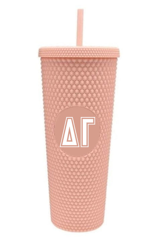 Delta Gamma Studded Tumbler