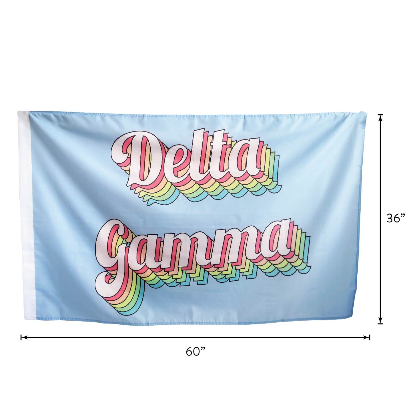 Pi Beta Phi Retro Flag