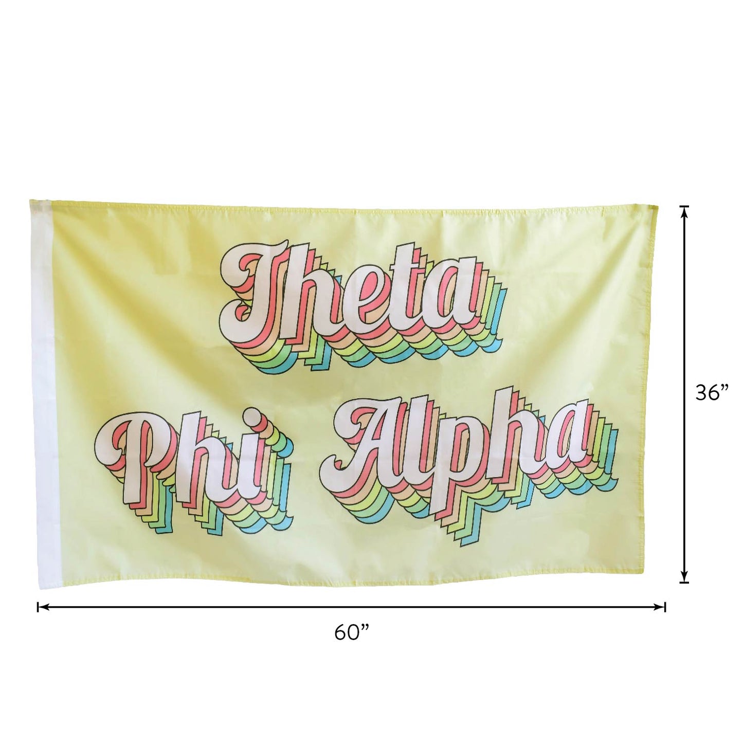 Theta Phi Alpha Retro Flag