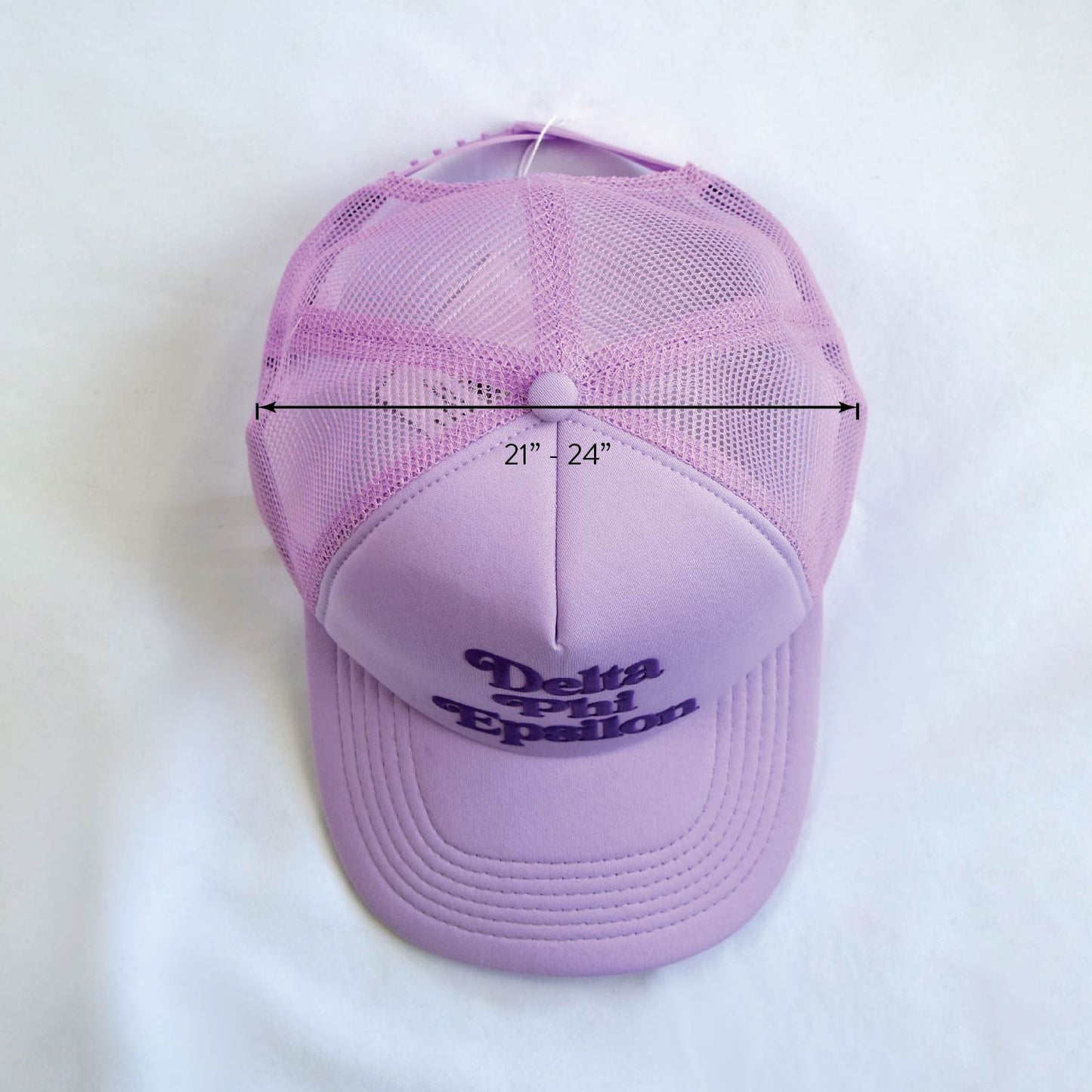 Delta Phi Epsilon Baseball Cap, Mesh Trucker-Style Hat